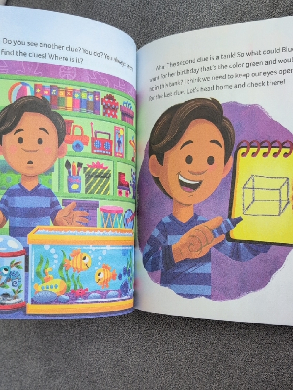 Blue's Clues Bundle Melissa & Doug Magnetic Puzzle Set and Little Golden Book - Picture 3 of 7